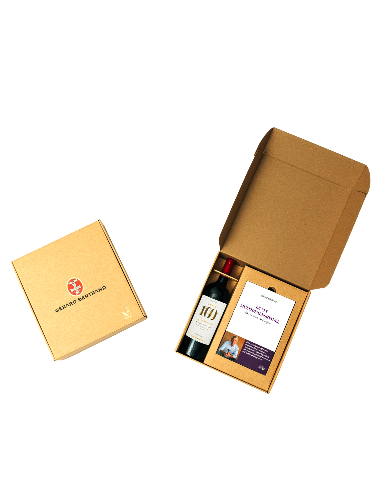 Gift Box Book with the Bottle