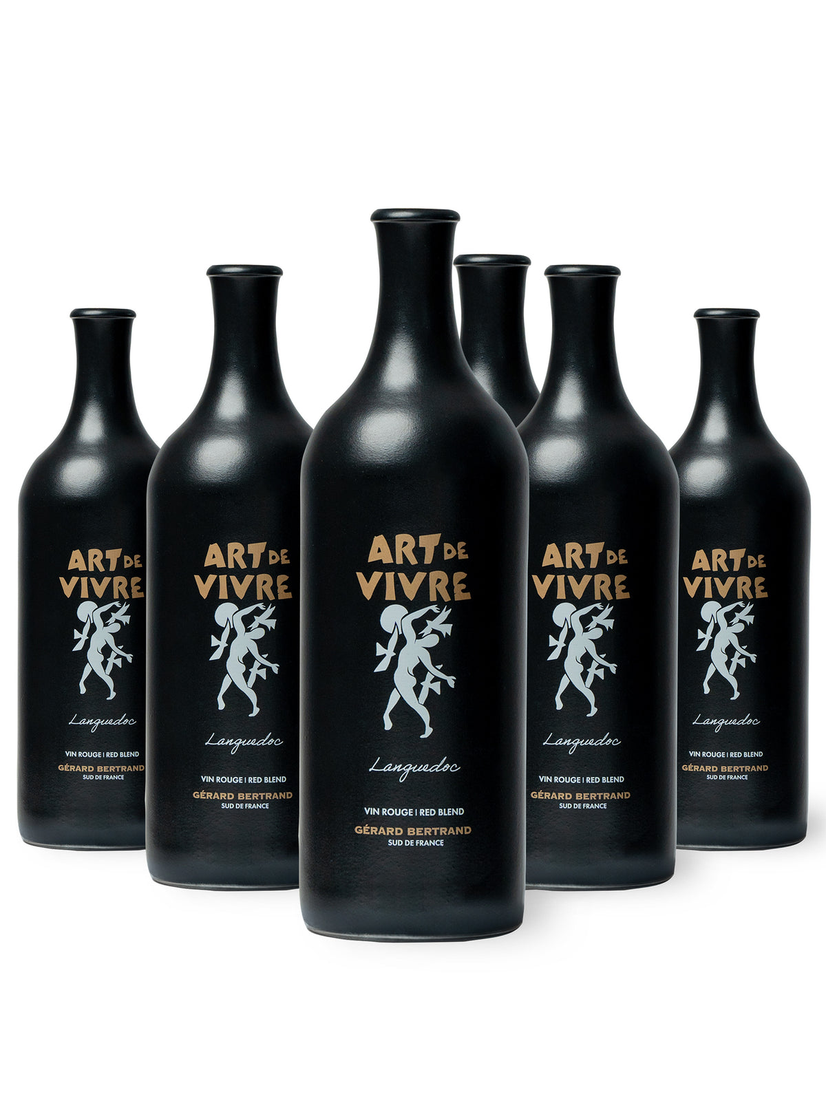 Art de Vivre red AOP Languedoc 75cl 2021 set of 6 bottles - Gérard Bertrand