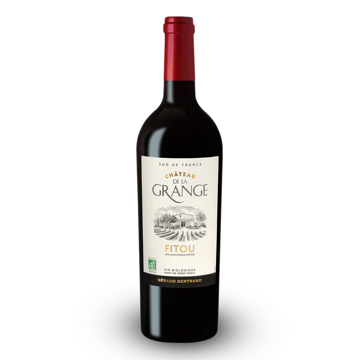 Château de la Grange Fitou 2022 75cl organic red wine - Gérard Bertrand