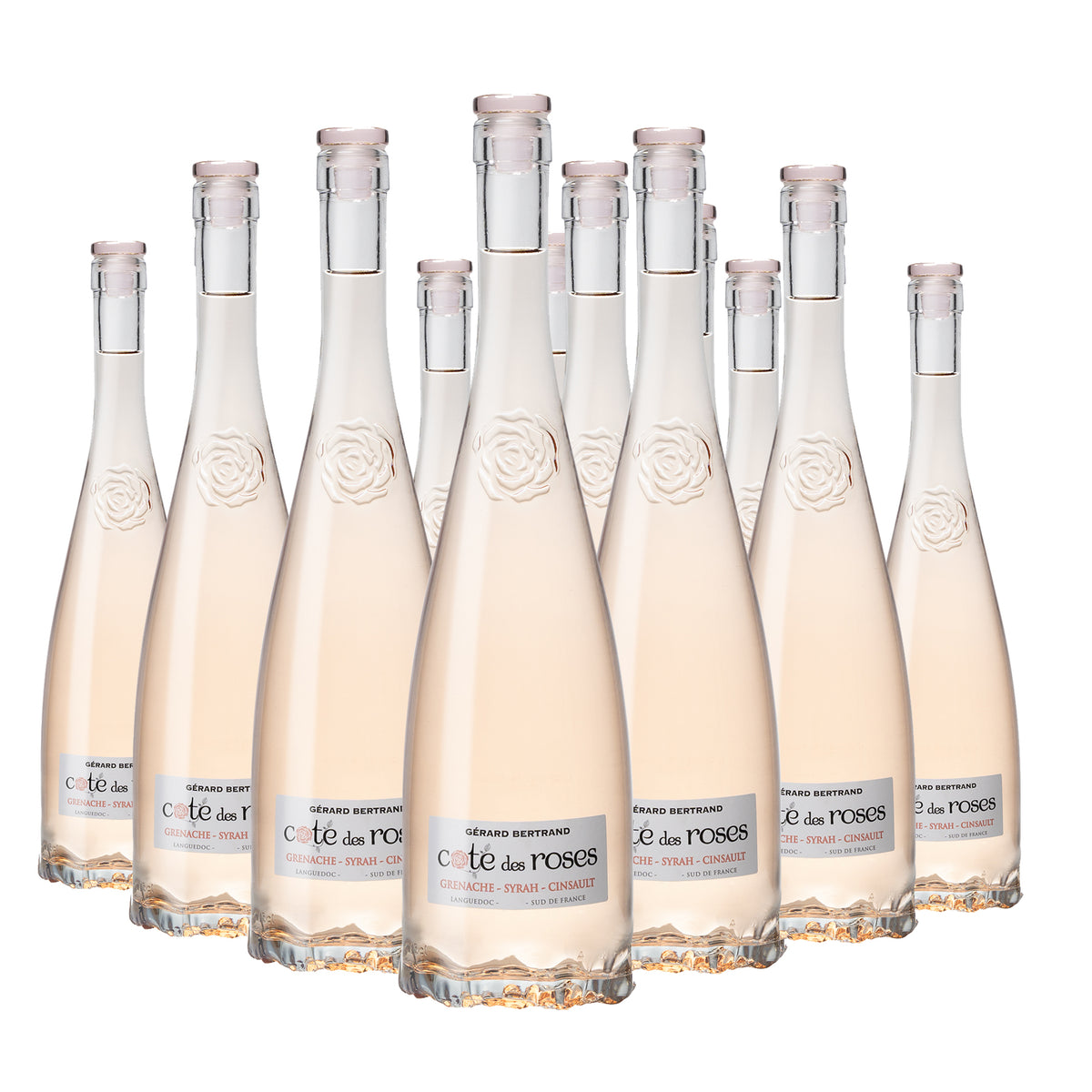 Cote des Roses rosé 2024 Lot of 12 Bottles of 75cl - Gérard Bertrand