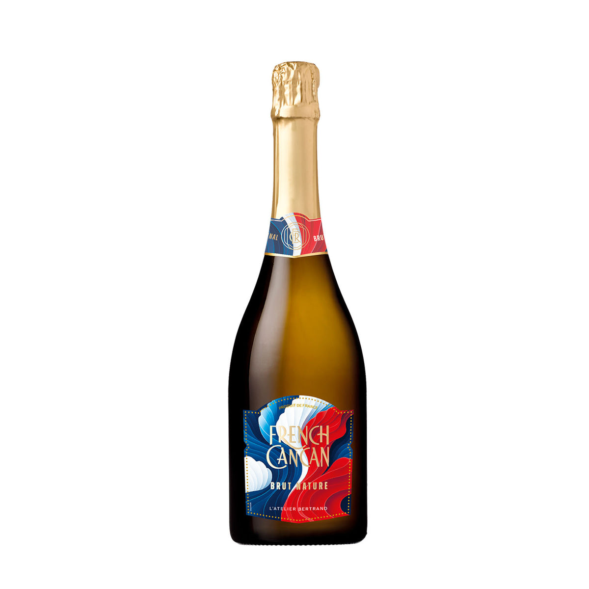 French Cancan Legendary Edition Brut Nature Organic Vin de France – Non-vintage – 75cl white wine