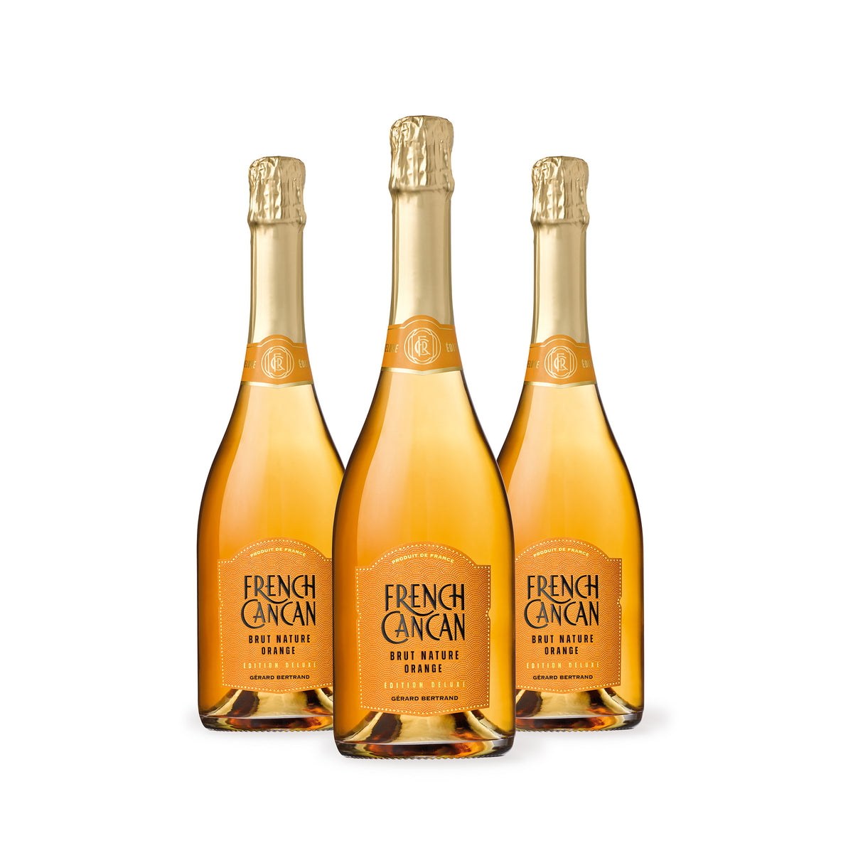 French Cancan Brut Orange Bio 2023 Lot of 3 bottles 75cl - Gérard Bertrand