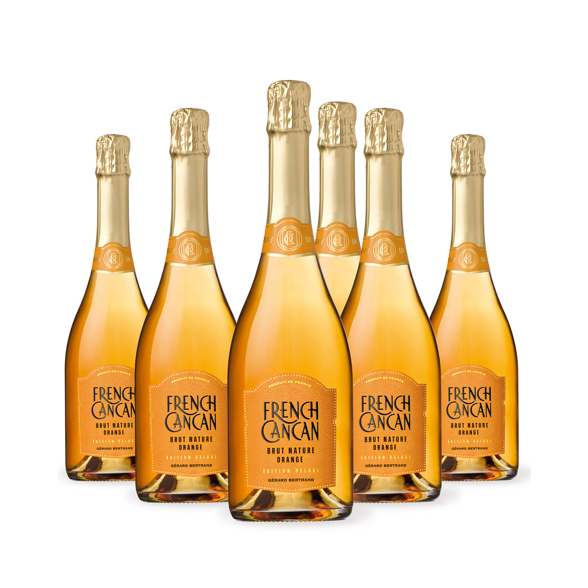 French Cancan Brut Orange Bio 2023 Lot of 6 bottles 75cl - Gérard Bertrand