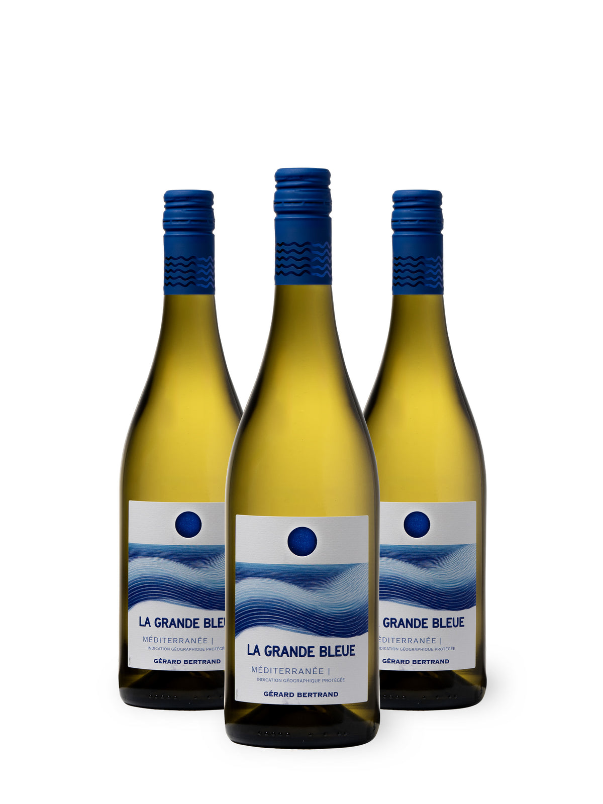 La Grande Bleue 2024 organic white wine Lot of 3 bottles 75cl - Gérard Bertrand