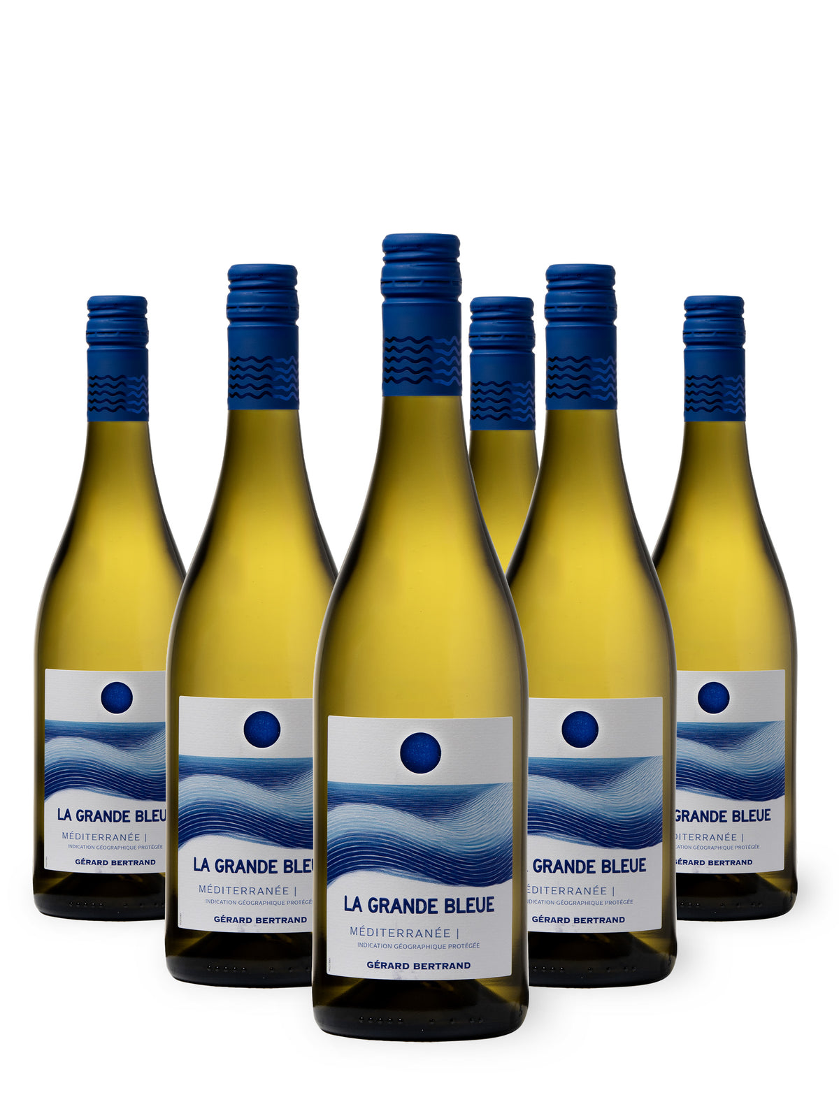 La Grande Bleue 2024 organic white wine Lot of 6 bottles 75cl - Gérard Bertrand