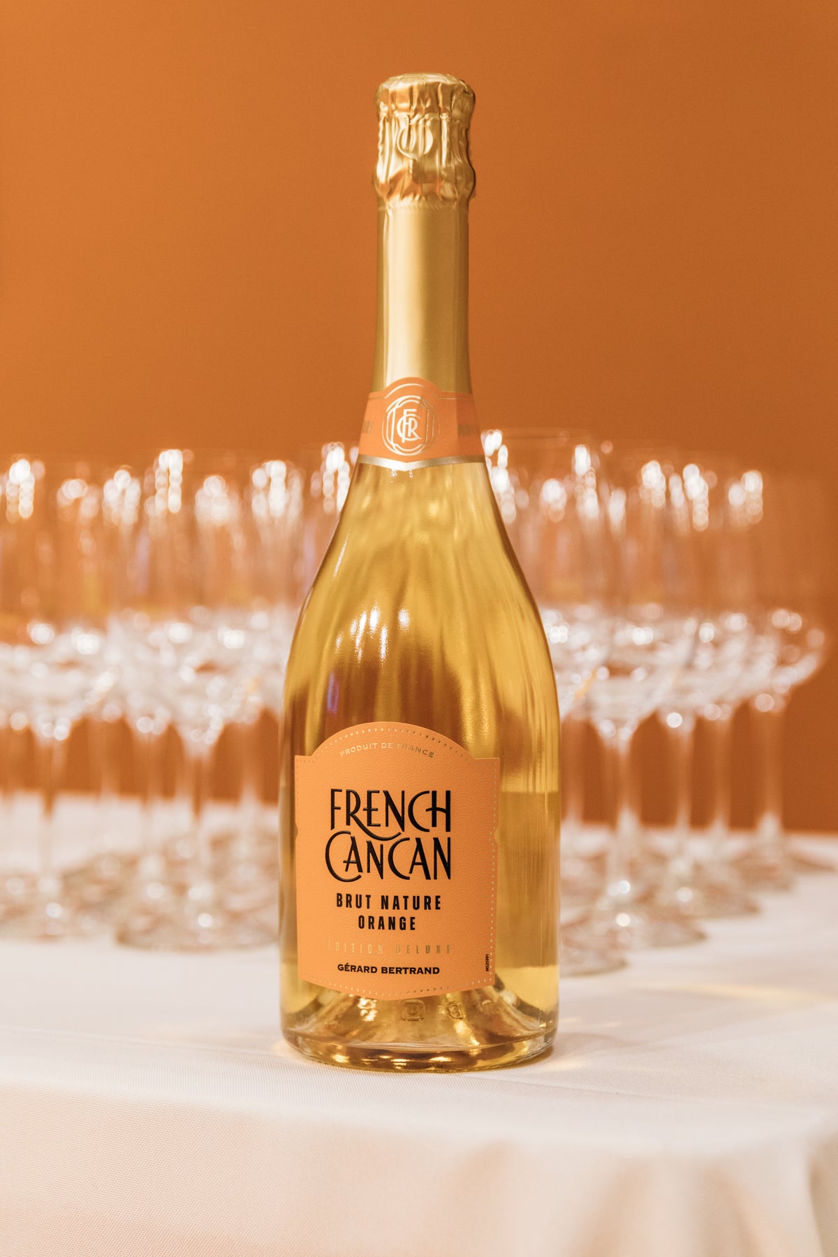 French Cancan Brut Orange Organic 2023 Lot of 6 bottles 75cl - Gérard Bertrand