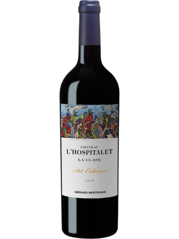 CHÂTEAU L'HOSPITALET ART COLLECTION 75cl 2020 - « THE WINE OF OUR LANDSCAPES » ROBERT COMBAS - Gérard Bertrand