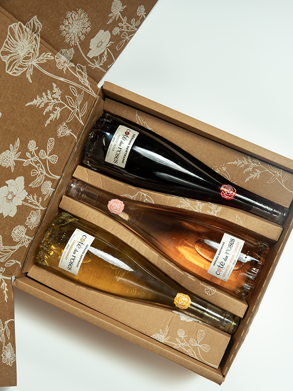 Gift set Cote des Roses rosé, light red and Sauvignon Blanc - Gérard Bertrand