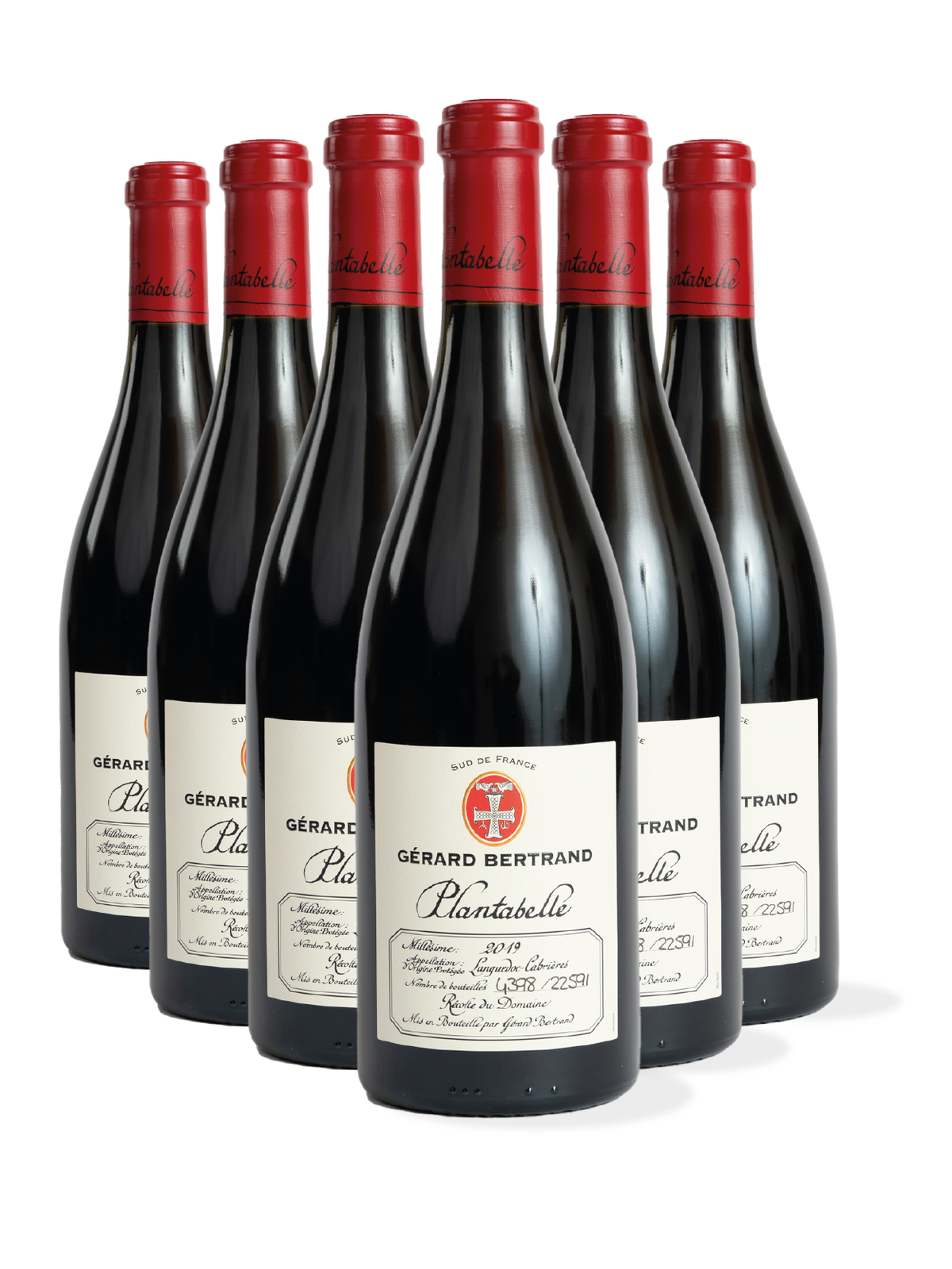 Plantabelle 2019 wooden case 6 bottles 75cl - Gérard Bertrand