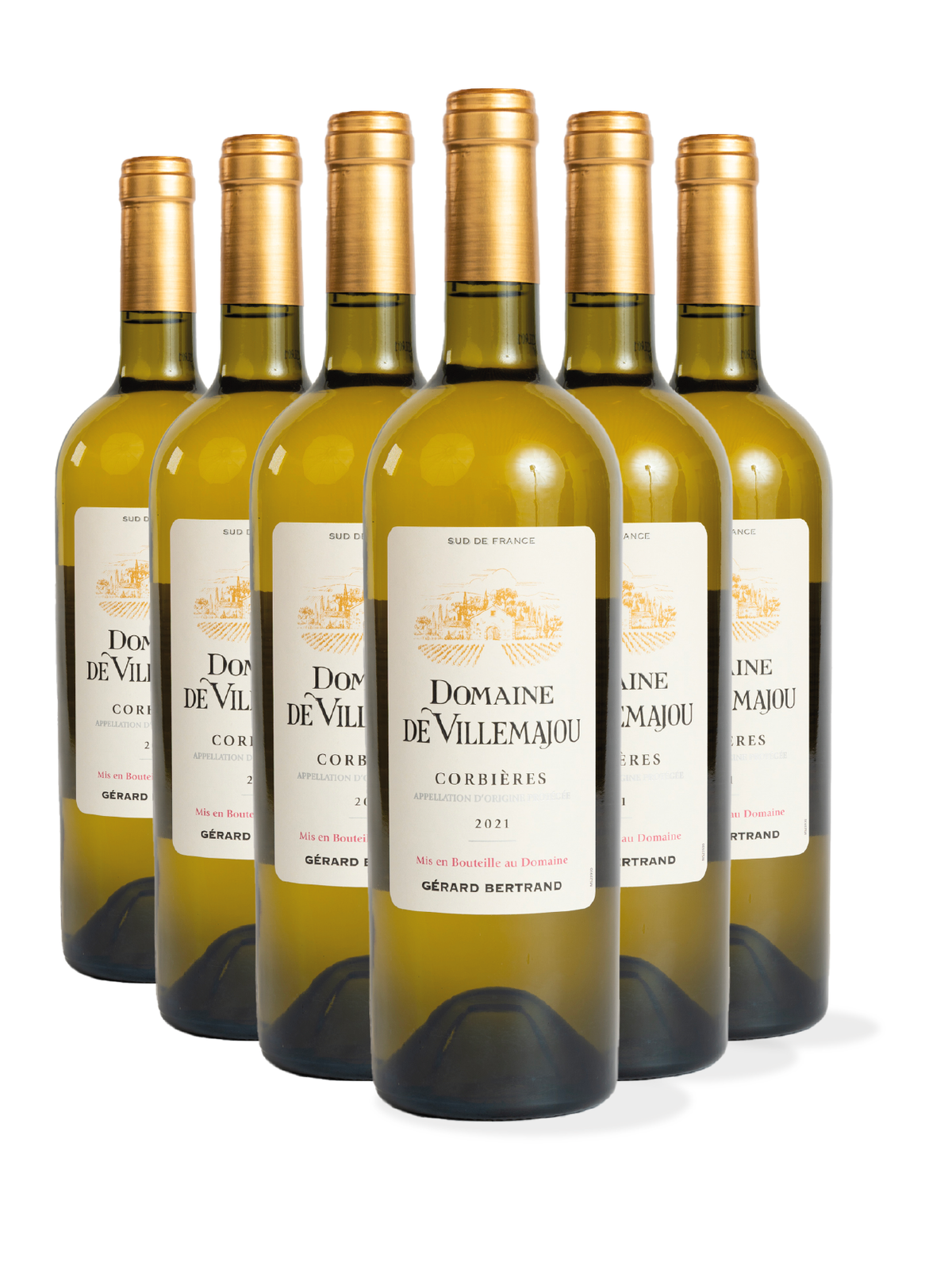 Domaine de Villemajou 2023 biodynamic white wine Lot of 6 Bottles 75cl - Gérard Bertrand
