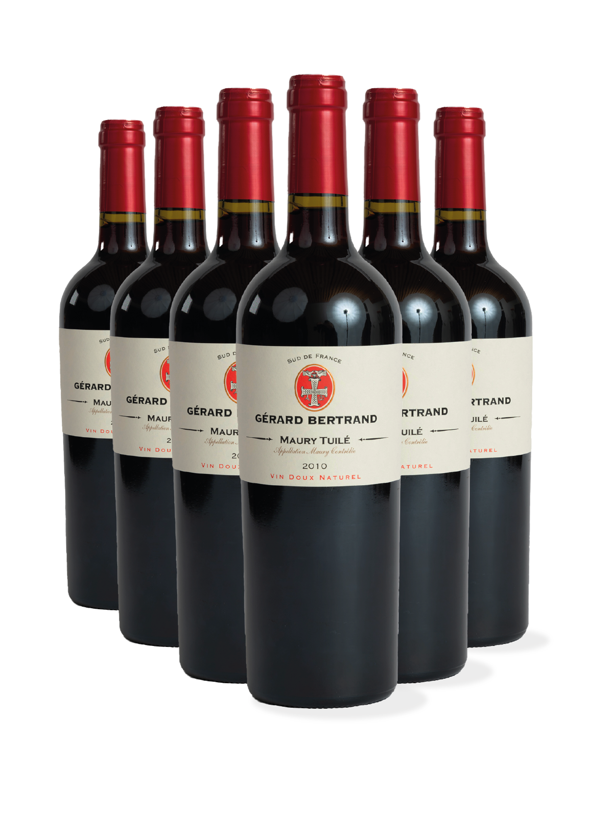 Maury 2010 Vin Doux Naturel Tuilé Traditionnel Lot of 6 Bottles 75cl - Gérard Bertrand