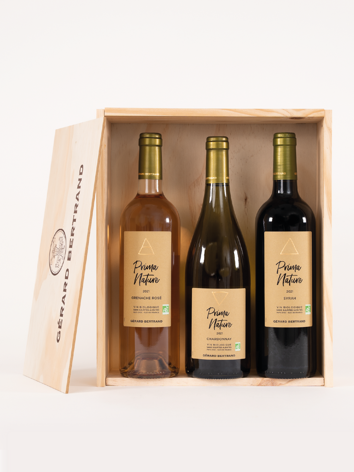 Prima Nature Chardonnay, Grenache and Cabernet Sauvignon Gift Box - Gérard Bertrand