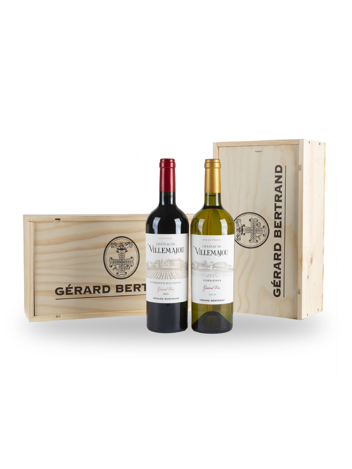 Geschenkdoos Château de Villemajou Grand Vin - Gérard Bertrand