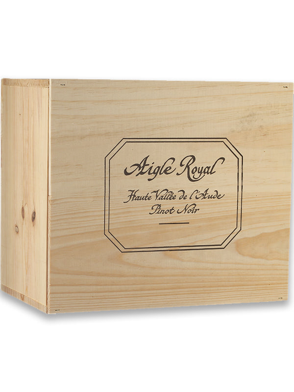 Aigle Royal Pinot Noir 2021 wooden case 6 bottles 75cl - Gérard Bertrand