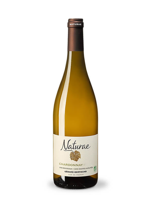 Naturae Chardonnay white 2024 Organic Vegan No Added Sulphites - Gérard Bertrand