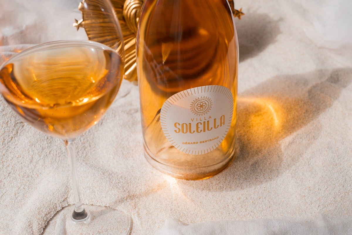 Villa Soleilla Coffret 2022 coffret bois 6 bouteilles 75cl vin orange biodynamique - Gérard Bertrand