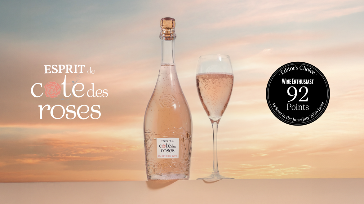 Esprit de Cote des Roses : 92/100 Wine Enthusiast Editor's Choice