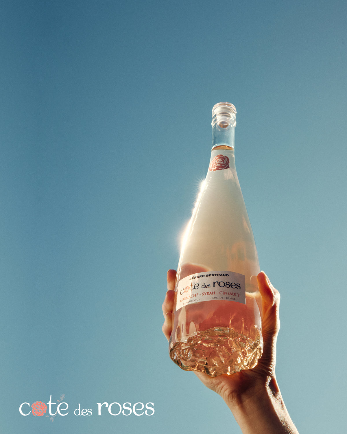 Cote des Roses vin rosé 6 demi bouteilles 37,5cl 2024 - Gérard Bertrand 