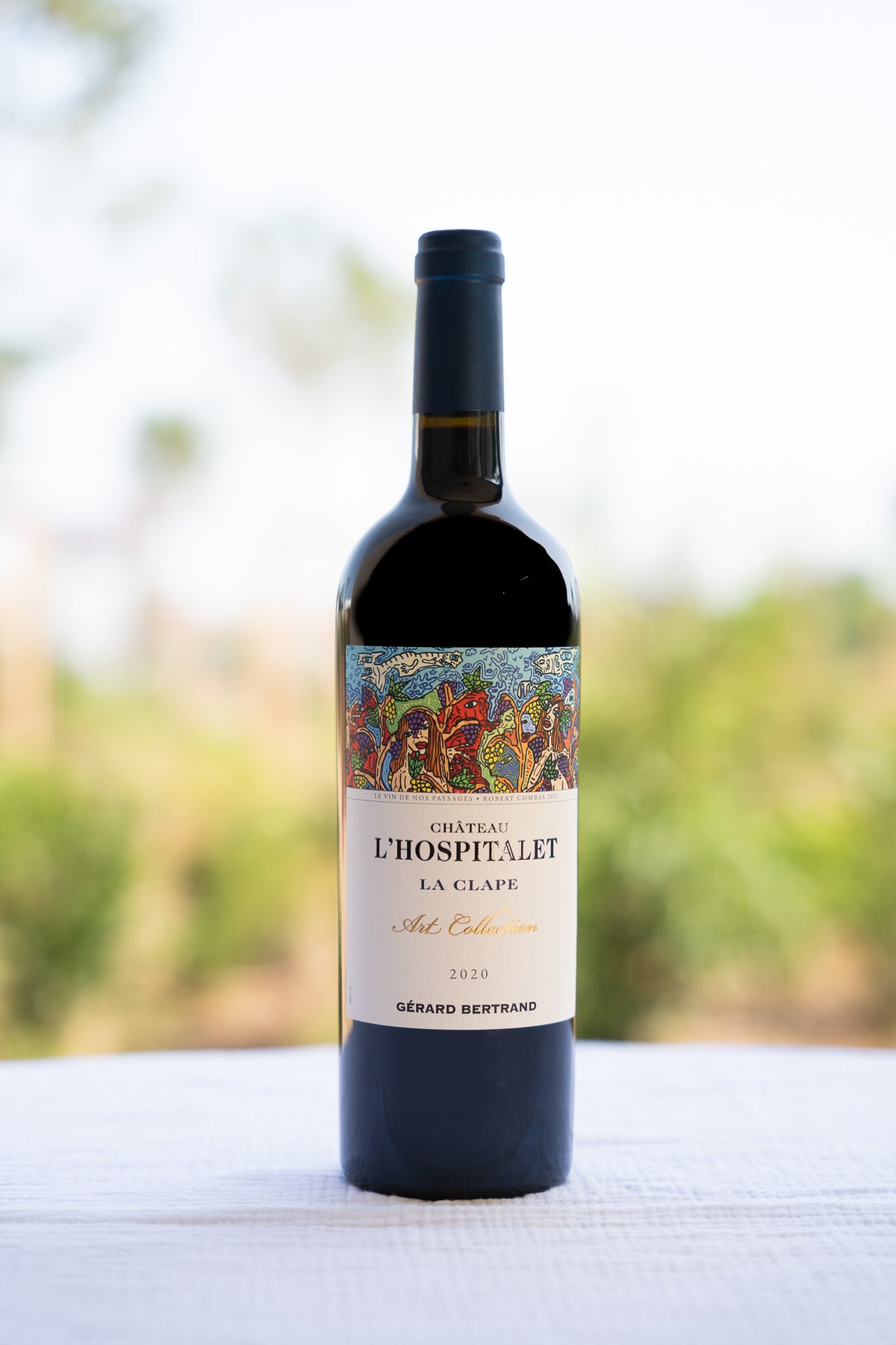 CHÂTEAU L'HOSPITALET ART COLLECTION 75cl 2020 - « THE WINE OF OUR LANDSCAPES » ROBERT COMBAS - Gérard Bertrand 