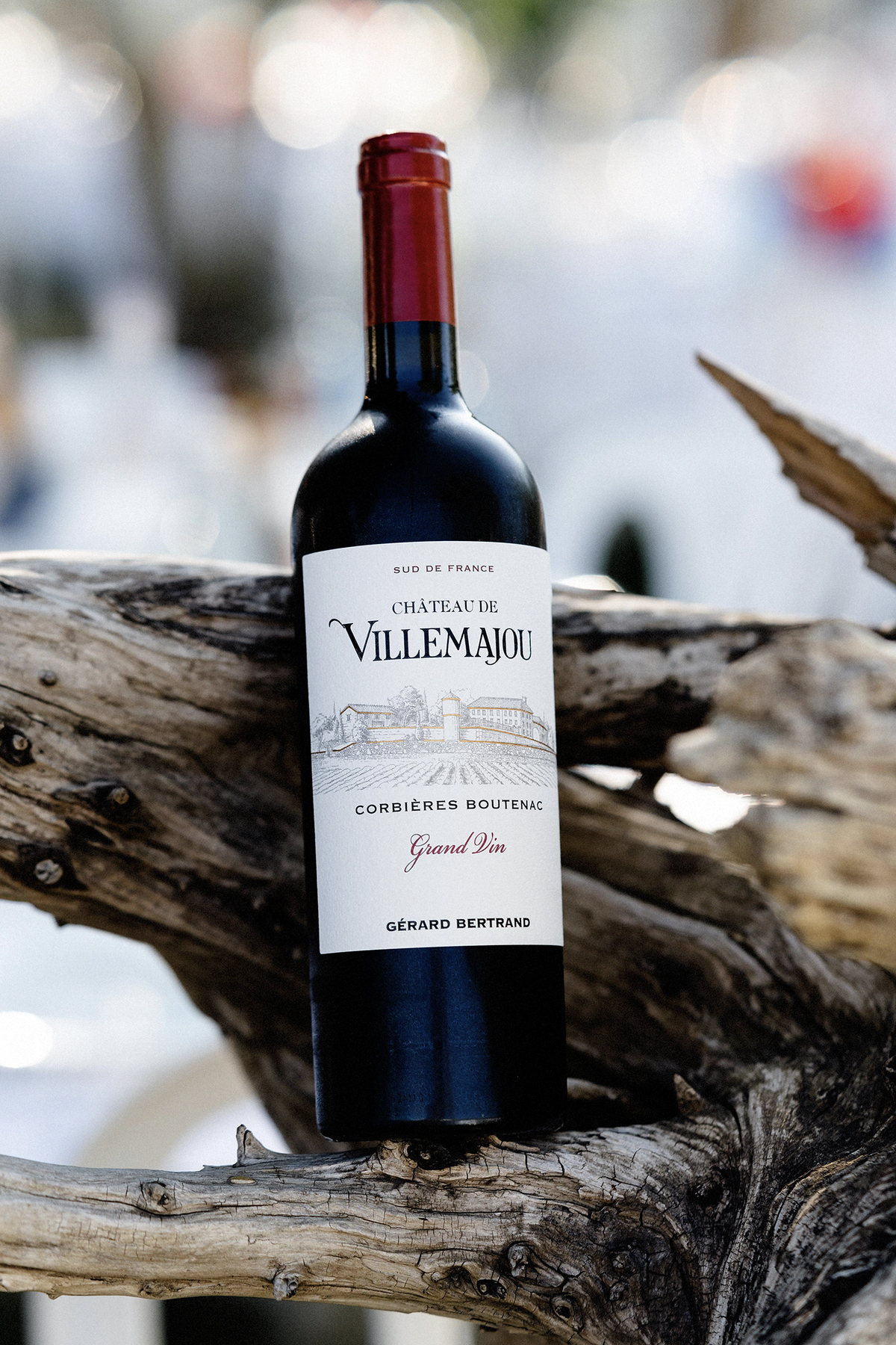 Château de Villemajou Grand Vin Red 2020 Magnum (1.5L) with wooden case - Gérard Bertrand