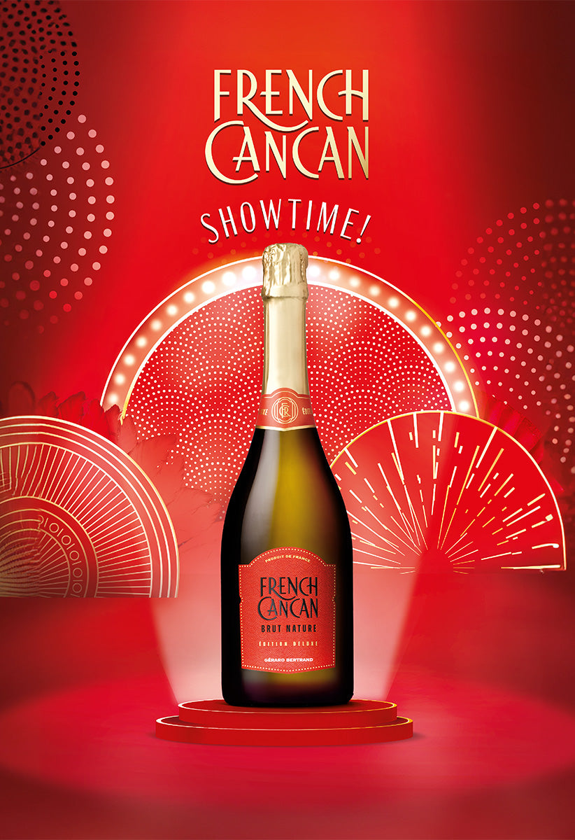 French Cancan Brut Nature Bio 2023 Lot 6 Bouteilles 75cl - Gérard Bertrand 