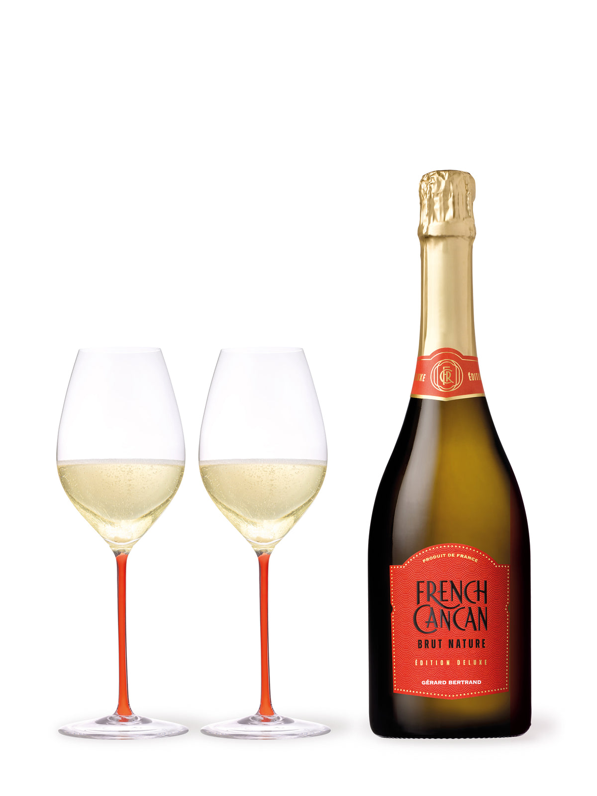 French Cancan Brut Nature Bio 2023 Pack of 6 Bottles 75cl - Gérard Bertrand 