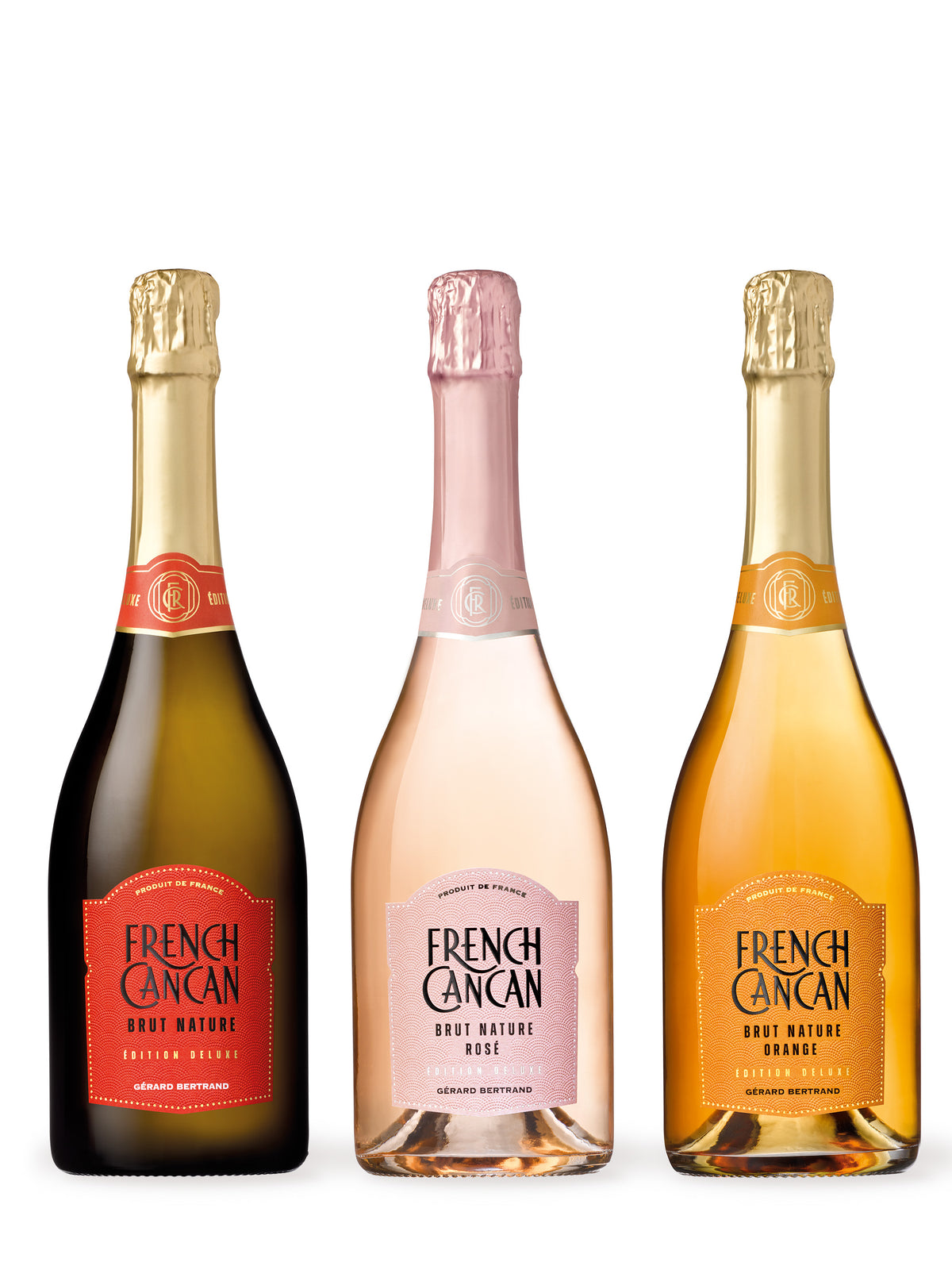 French Cancan Brut Rosé Bio Vin de France – Non millésimé – Lot 6 Bouteilles 75cl vin rosé