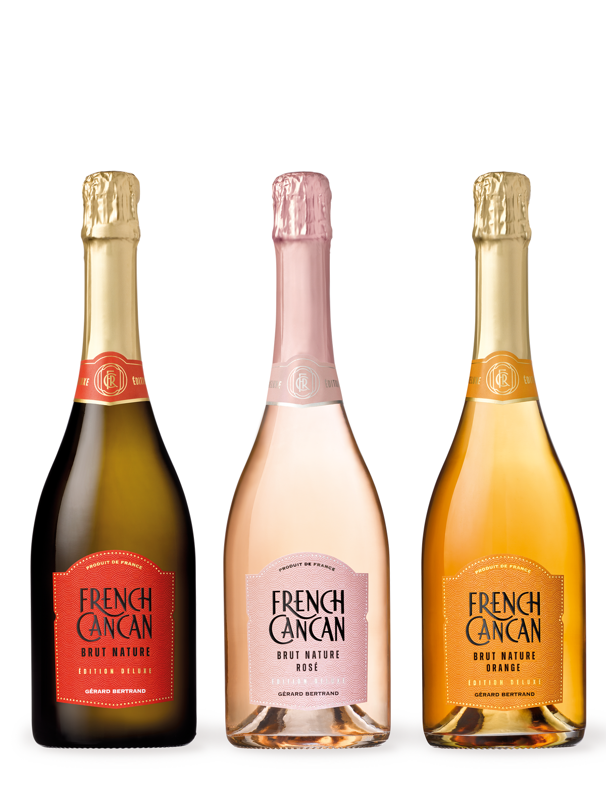French Cancan Brut Orange Bio 2023 Pack of 6 Bottles 75cl - Gérard Bertrand 