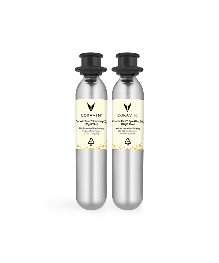 Coravin Pure Sparkling CO2 Capsules - Gérard Bertrand 