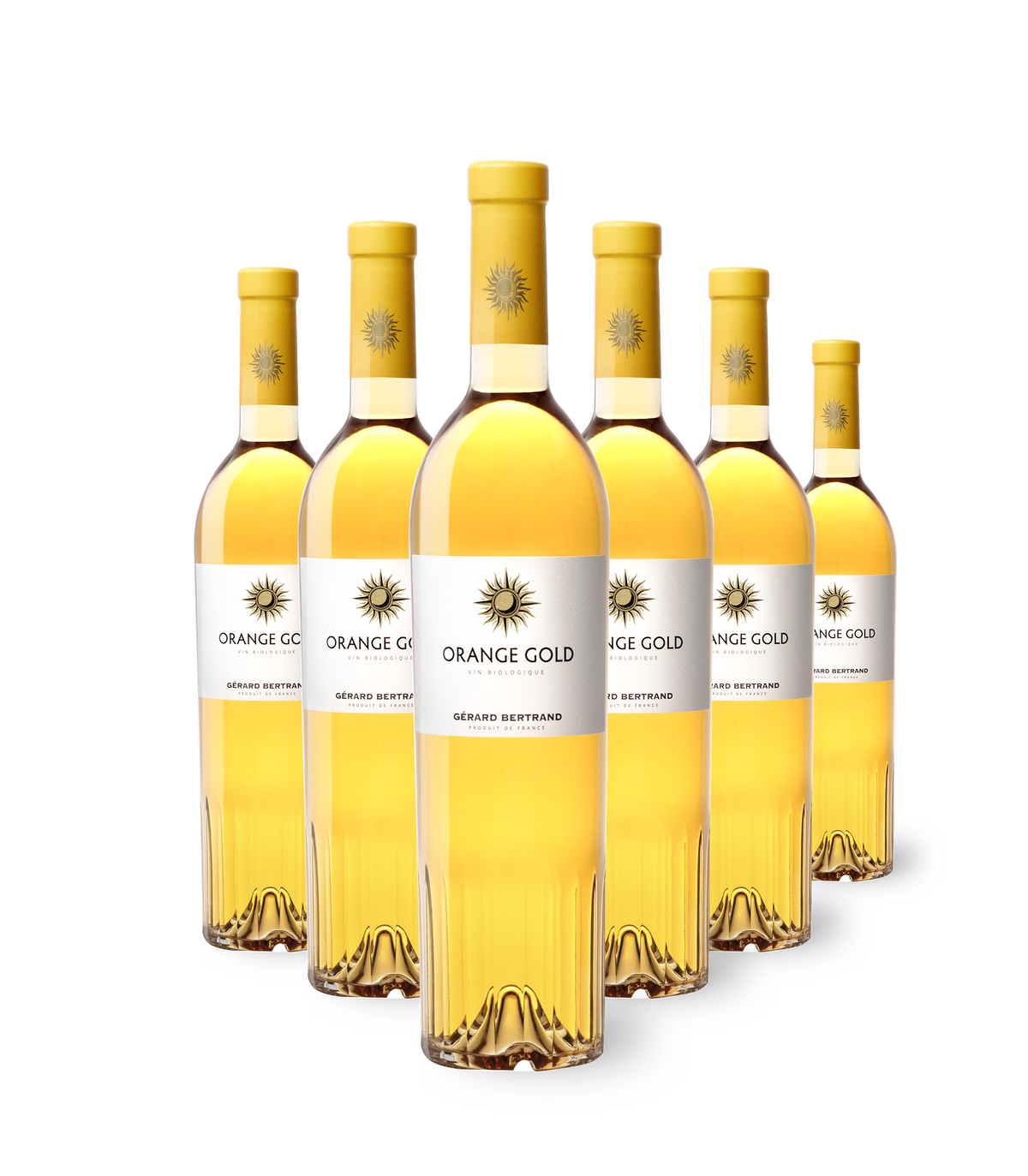 Orange Gold biologische oranje wijn 2022 Lot 6 Flessen 75cl - Gérard Bertrand 