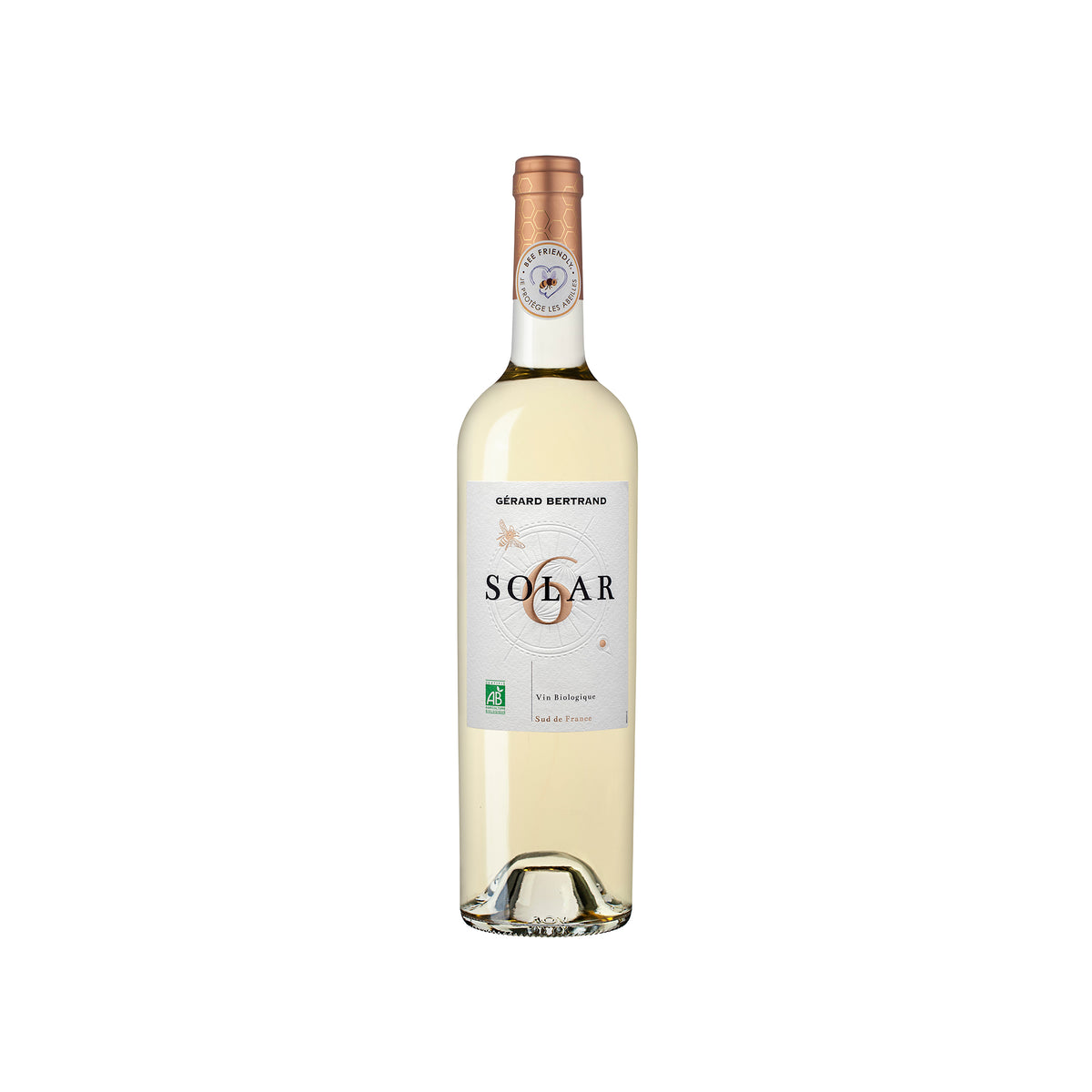 Solar6 Chardonnay bijvriendelijk IGP Cévennes 2025 – 75cl witte wijn