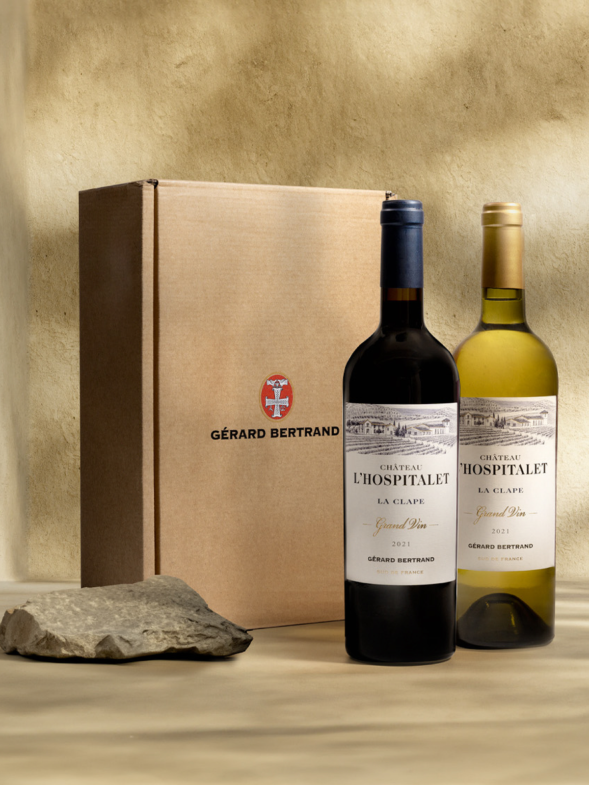 Discovering biodynamics - Box Château l'Hospitalet - Gérard Bertrand 