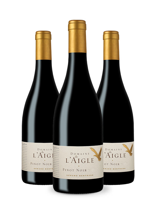 Domaine de l'Aigle Pinot Noir IGP Haute Vallée de l'Aude 2024 – Lot 3 Bouteilles 75cl vin rouge