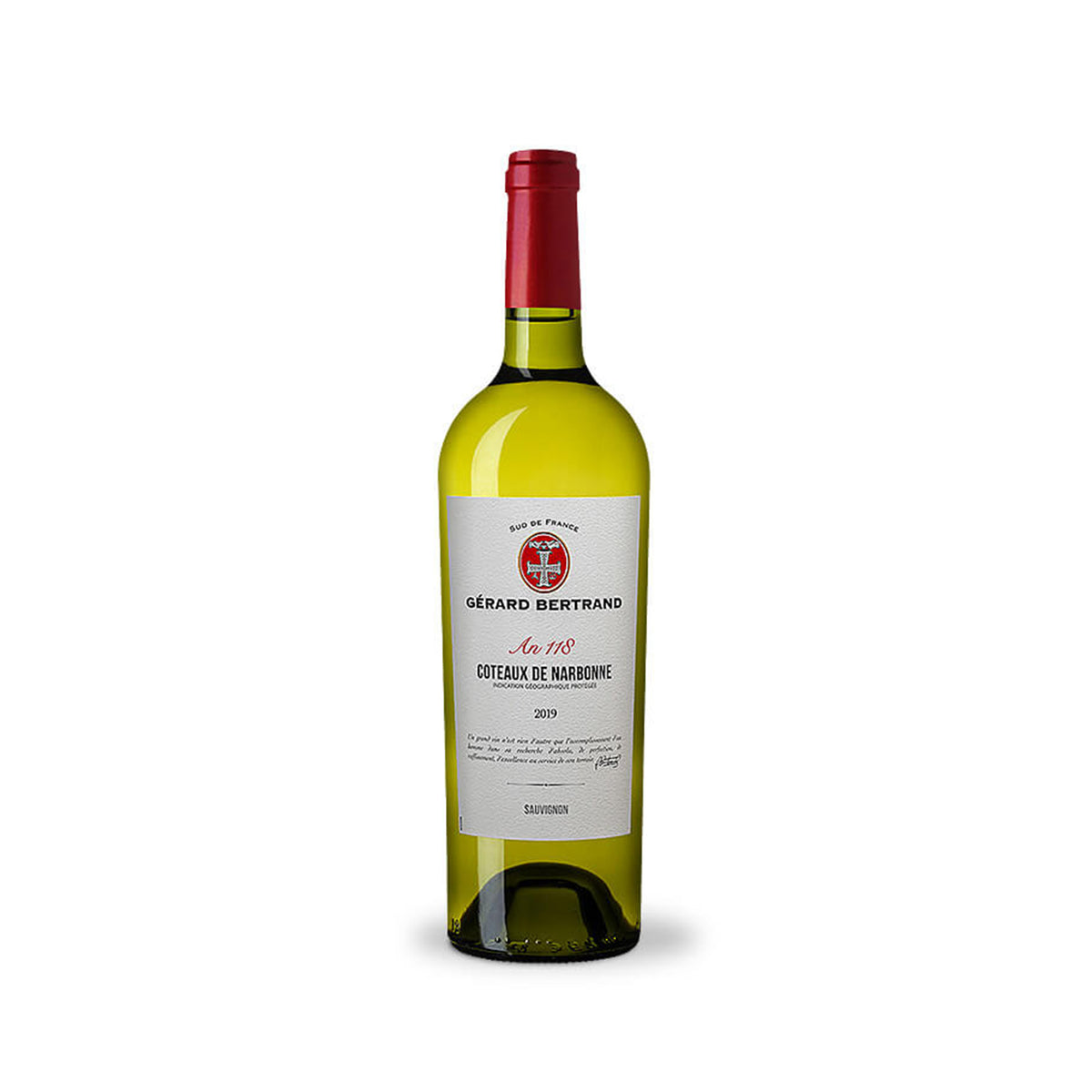 Héritage "An 118" white Coteaux de Narbonne 2023 75cl - Gérard Bertrand 