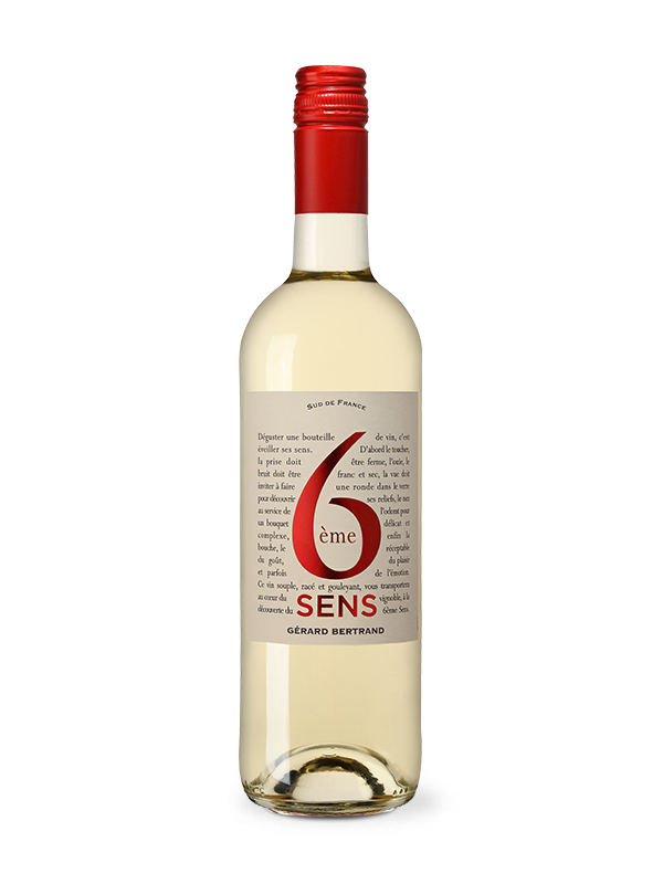 6ème sens vin blanc bio 2024 75cl bouchon vis - Gérard Bertrand 