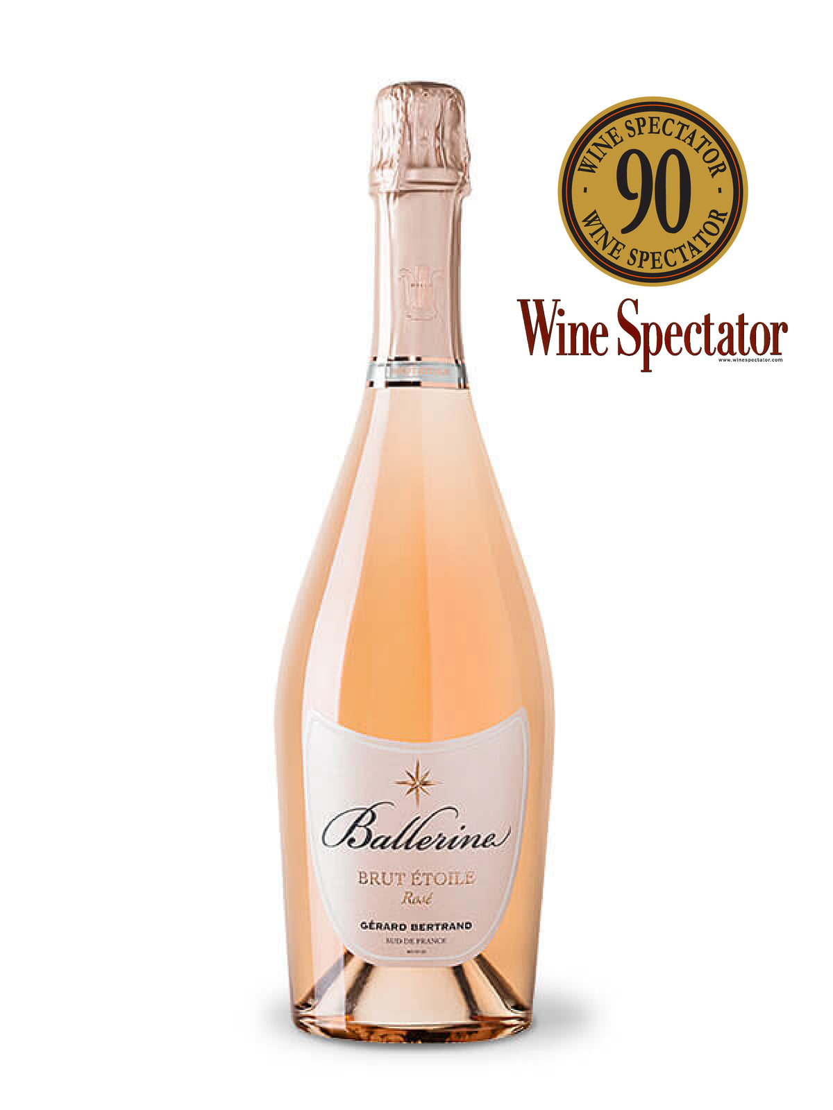 Ballerine Brut Etoilé Rosé - Gérard Bertrand 