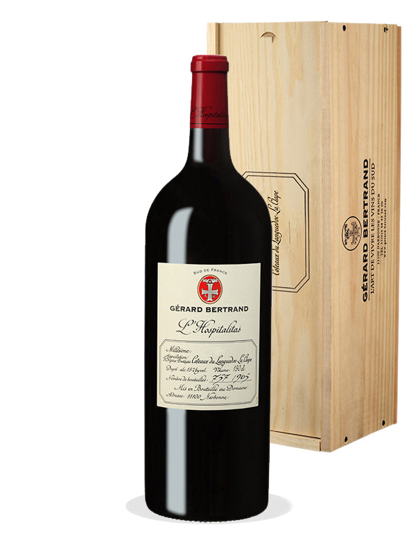 L'Hospitalitas 2012 Magnum (1.5L) with Wooden Case - Gérard Bertrand 