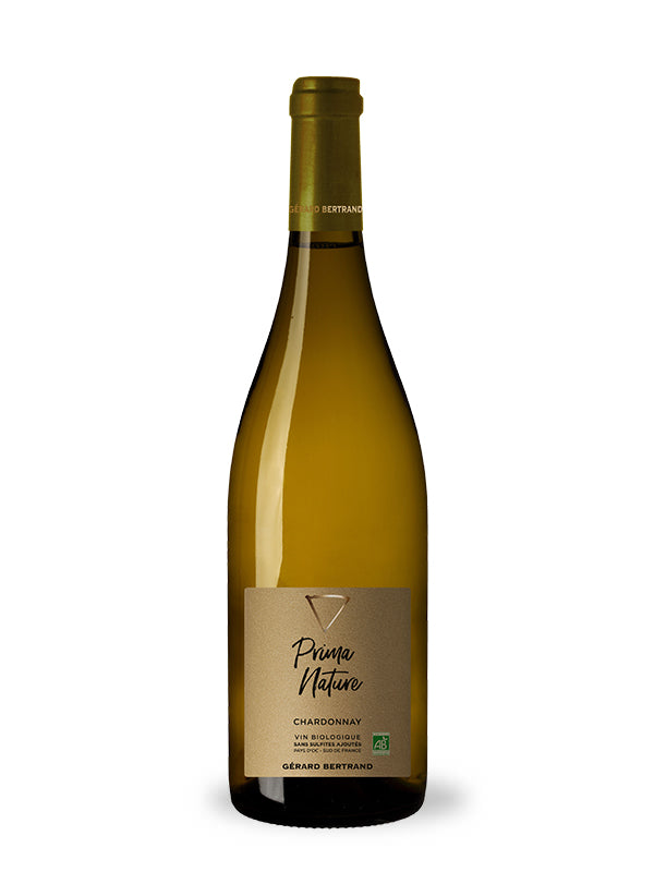 Prima Nature chardonnay 2020 organic wine without sulphites