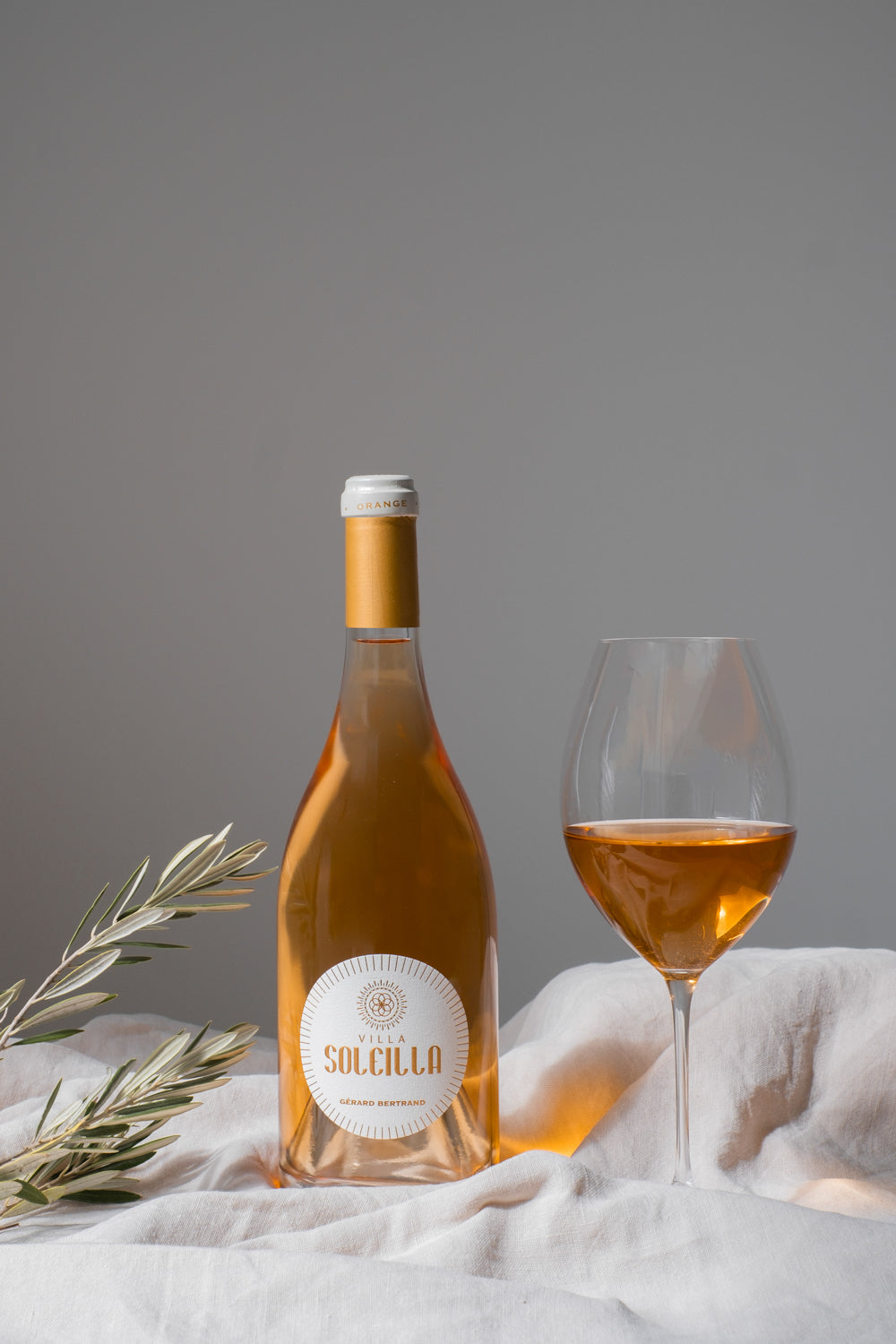Villa Soleilla Coffret 2022 coffret bois 6 bouteilles 75cl vin orange biodynamique - Gérard Bertrand 